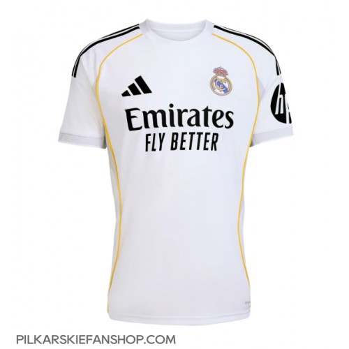 Koszulka piłkarska Real Madrid Kylian Mbappe #10 Strój Domowy 2025-26 tanio Krótki Rękaw Koszulka piłkarska Real Madrid Kylian Mbappe #10 Strój Domowy 2025-26 tanio Krótki Rękaw